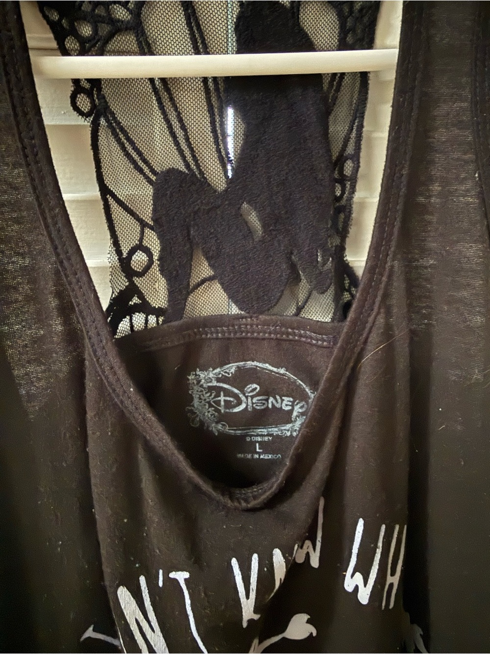 Disney Ariel Black Graphic Racerback Tank Top - Women - Picture 4 of 4